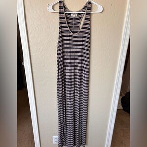 Madewell Striped Maxi Dress | Size Medium